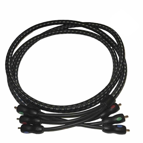 Double Braided-Nylon 6' Component Video Cable - Picture 2 of 3
